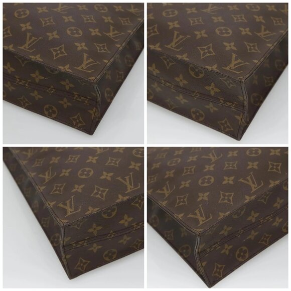LOUIS VUITTON Monogram Sac Plat Hand Bag M51140 LV Auth 126531 - Picture 16 of 16